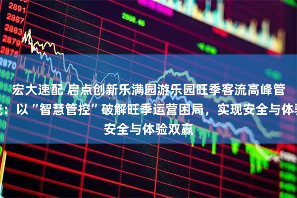 宏大速配 启点创新乐满园游乐园旺季客流高峰管控系统：以“智慧管控”破解旺季运营困局，实现安全与体验双赢